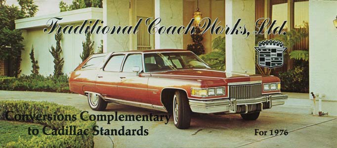 1978 Cadillac Brougham DeVilles Eldorado Seville Limousines Sales Brochure